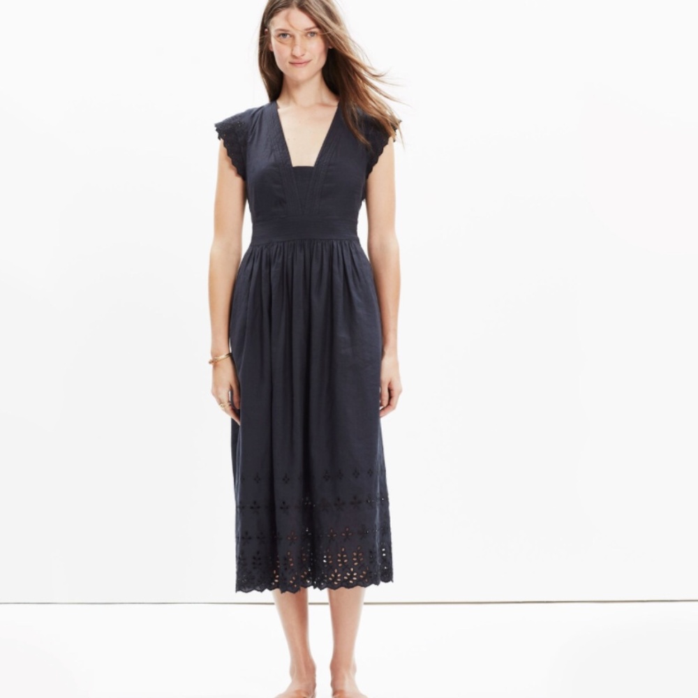 Anne Klein Eyelet Dress